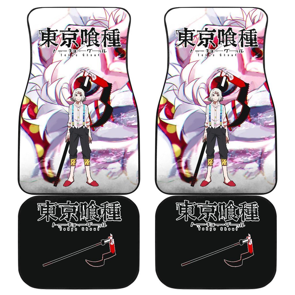 Suzuya Juuzou Tokyo Ghoul Car Floor Mats Manga Mixed Anime-Gear Wanta