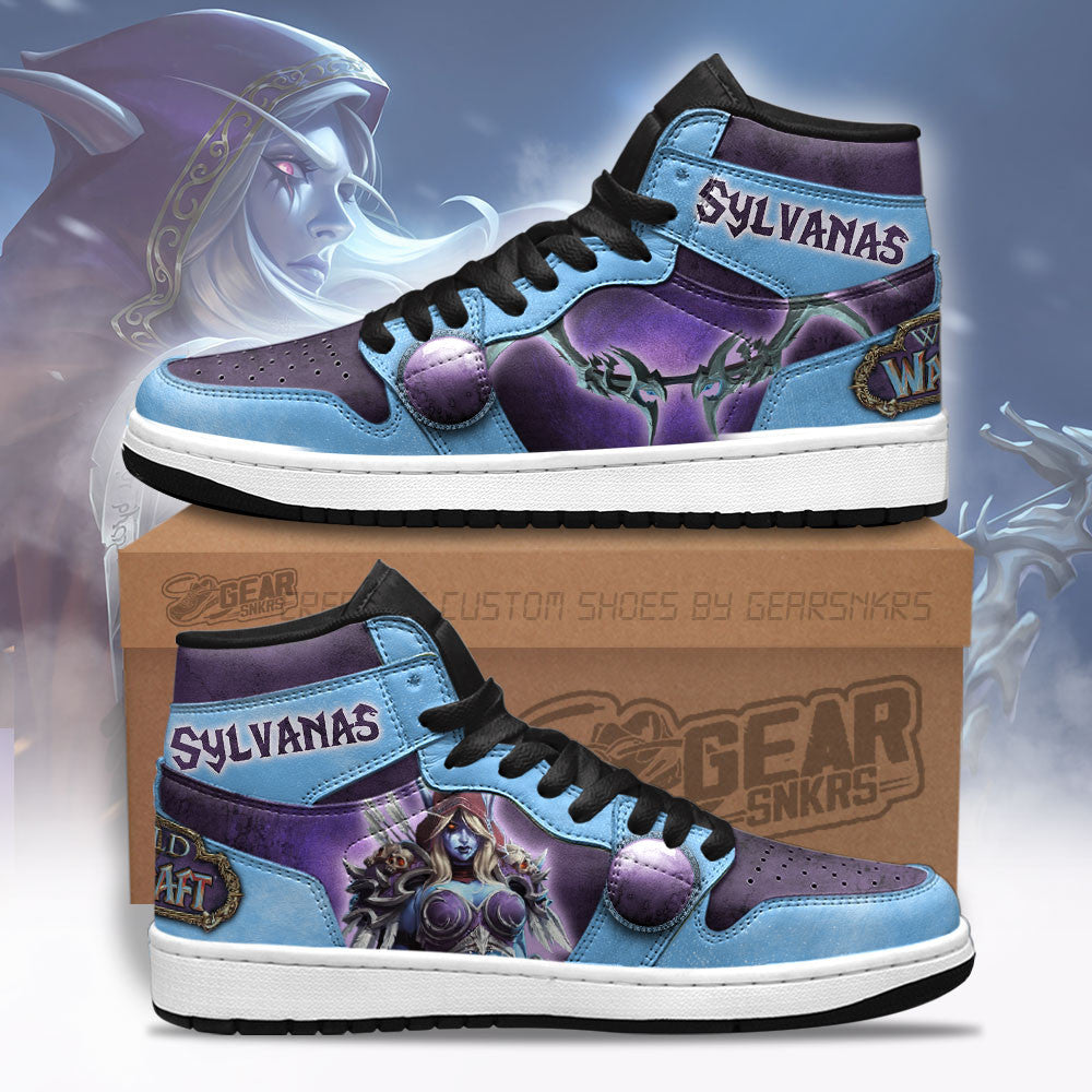 Sylvanas World of Warcraft Shoes Custom For Fans-Gear Wanta