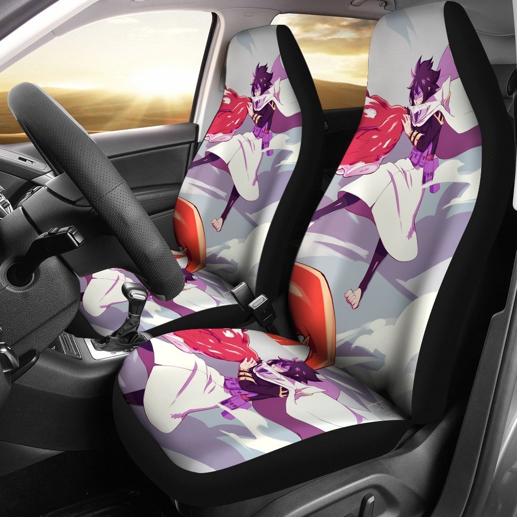Tamaki Amajiki Car Seat Covers My Hero Academia Car Decor-Gear Wanta