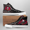 Tampa Bay Buccaneers High Top Shoes Custom For Fans-Gear Wanta