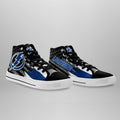 Tampa Bay Lightning High Top Shoes Custom American Flag Sneakers-Gear Wanta