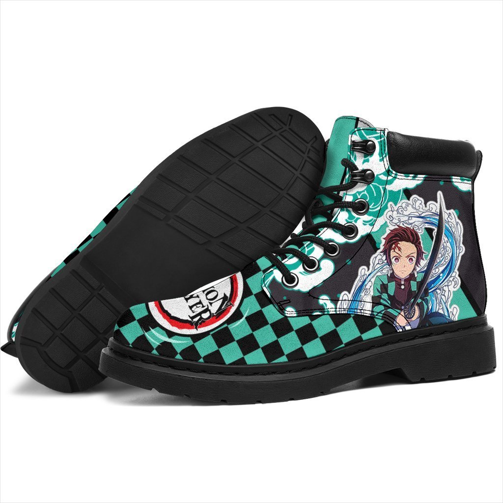 Tanjiro Boots Shoes Demon Slayer Anime Custom TT12-Gear Wanta