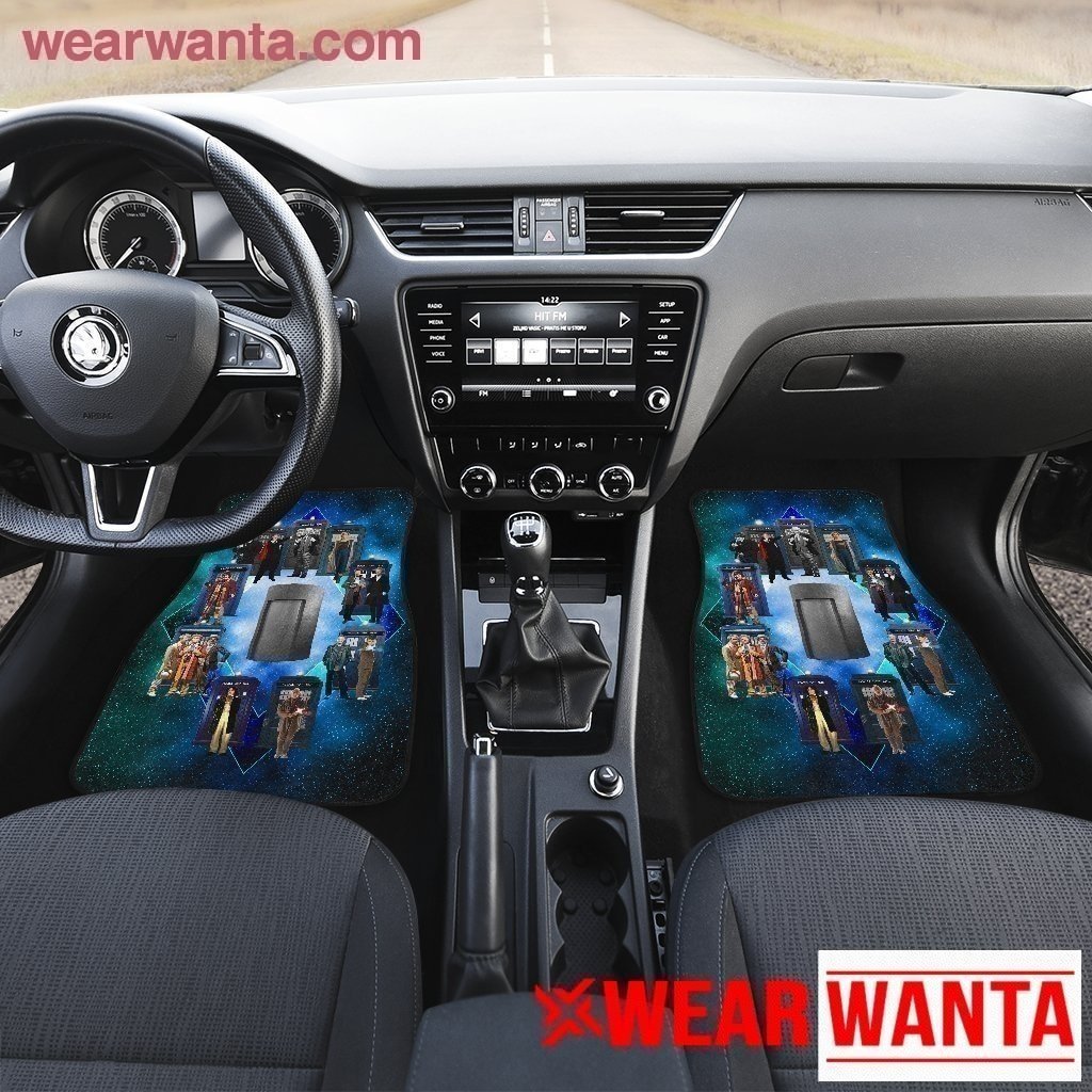 Tardis Telephone Doctor Who Car Floor Mats-Gear Wanta