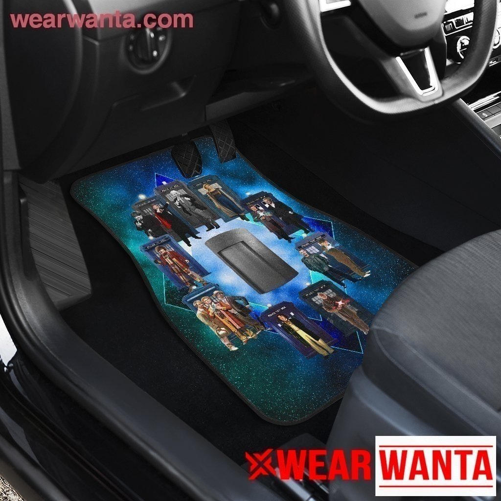 Tardis Telephone Doctor Who Car Floor Mats-Gear Wanta