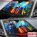 Tardis Telephone Doctor Who Car Sun Shade-Gear Wanta