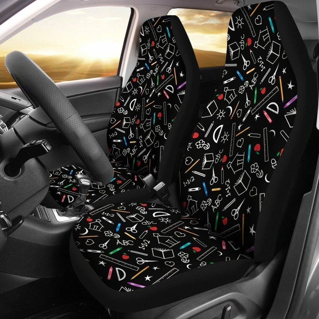 Teacher Tools Car Seat Covers Gift Idea For Teacher NH1911-Gear Wanta
