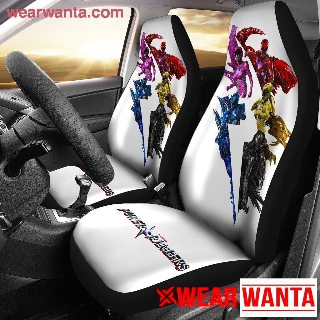 Teen Heroes To The Rescue Sanban's Power Rangers Car Seat Covers MN04-Gear Wanta