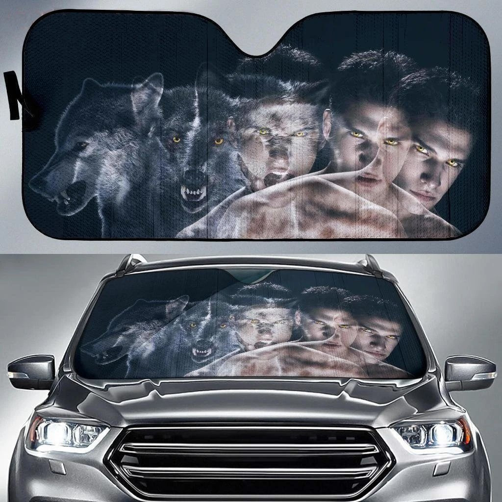 Teen Wolf Transform Car Sun Shade-Gear Wanta