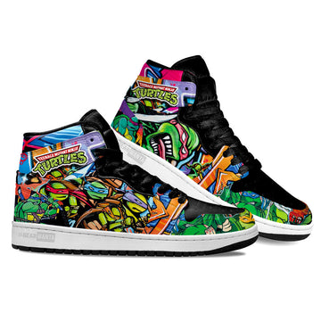 Teenage Mutant Ninja Turtles Sneakers Custom Graffiti Style-Gear Wanta