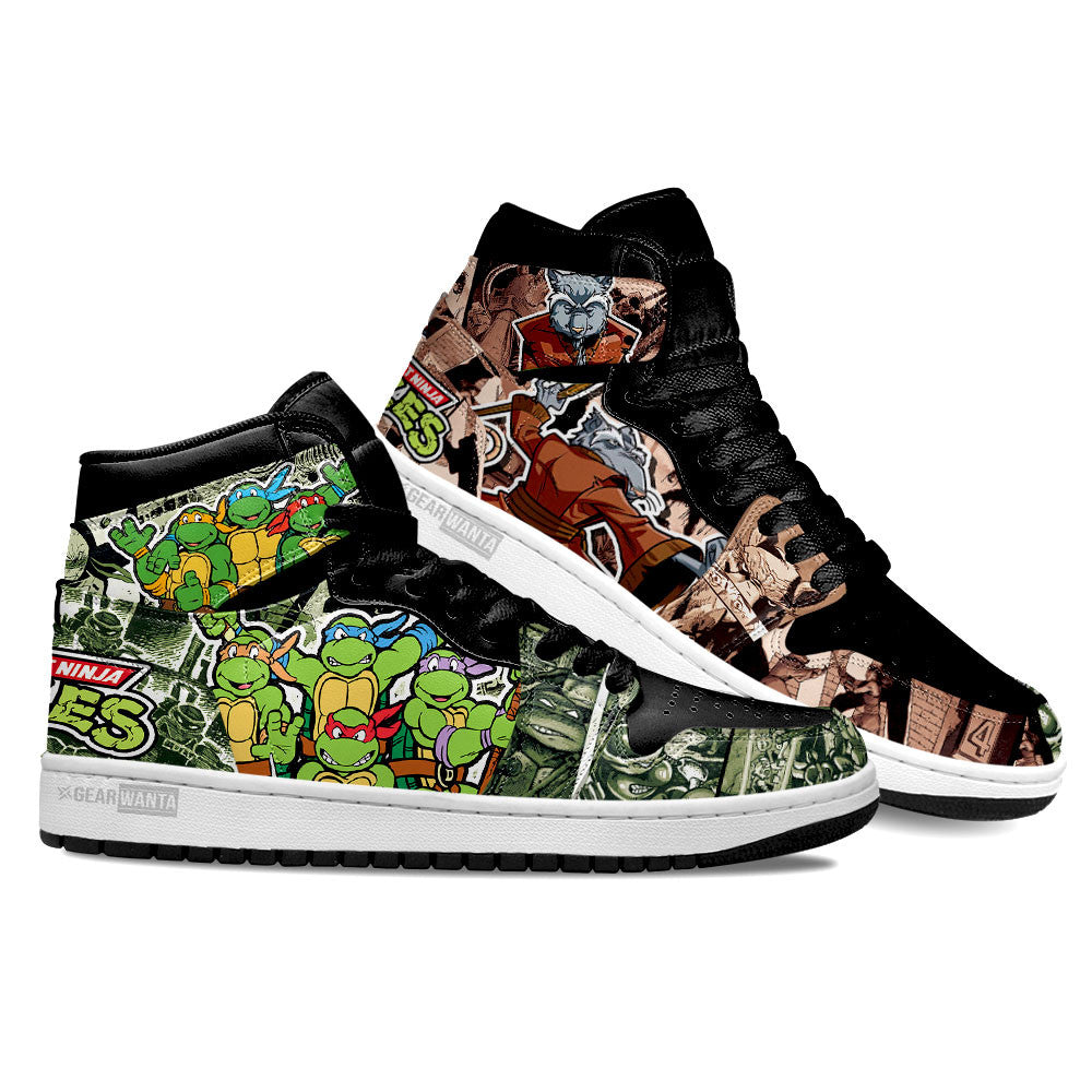 Teenage Mutant Ninja Turtles and Master Splinter Sneakers Custom Style-Gear Wanta