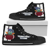 Tennessee Titans Sneakers Baby Yoda High Top Shoes Custom-Gear Wanta