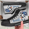 Tennessee Titans High Top Shoes Custom PT19-Gear Wanta