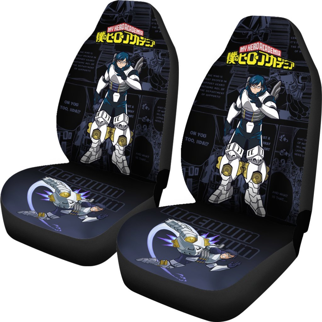 Tenya Iida My Hero Academia Car Seat Covers Anime Mixed Manga-Gear Wanta