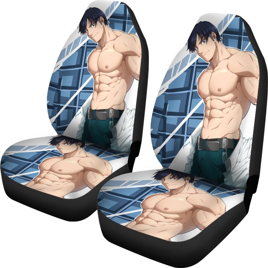 Tenya Lida Car Seat Covers My Hero Academia Anime Car Accessories-Gear Wanta