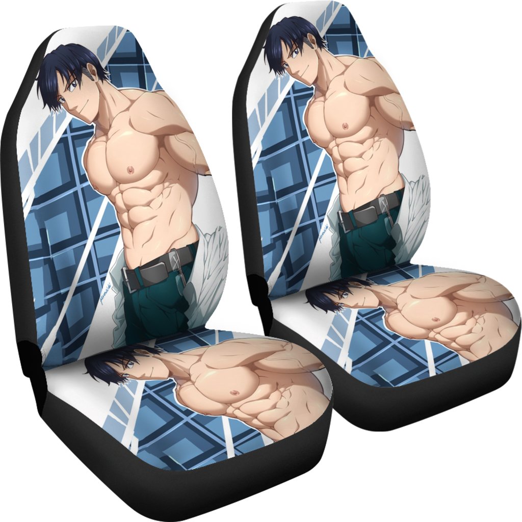 Tenya Lida Car Seat Covers My Hero Academia Anime Car Accessories-Gear Wanta