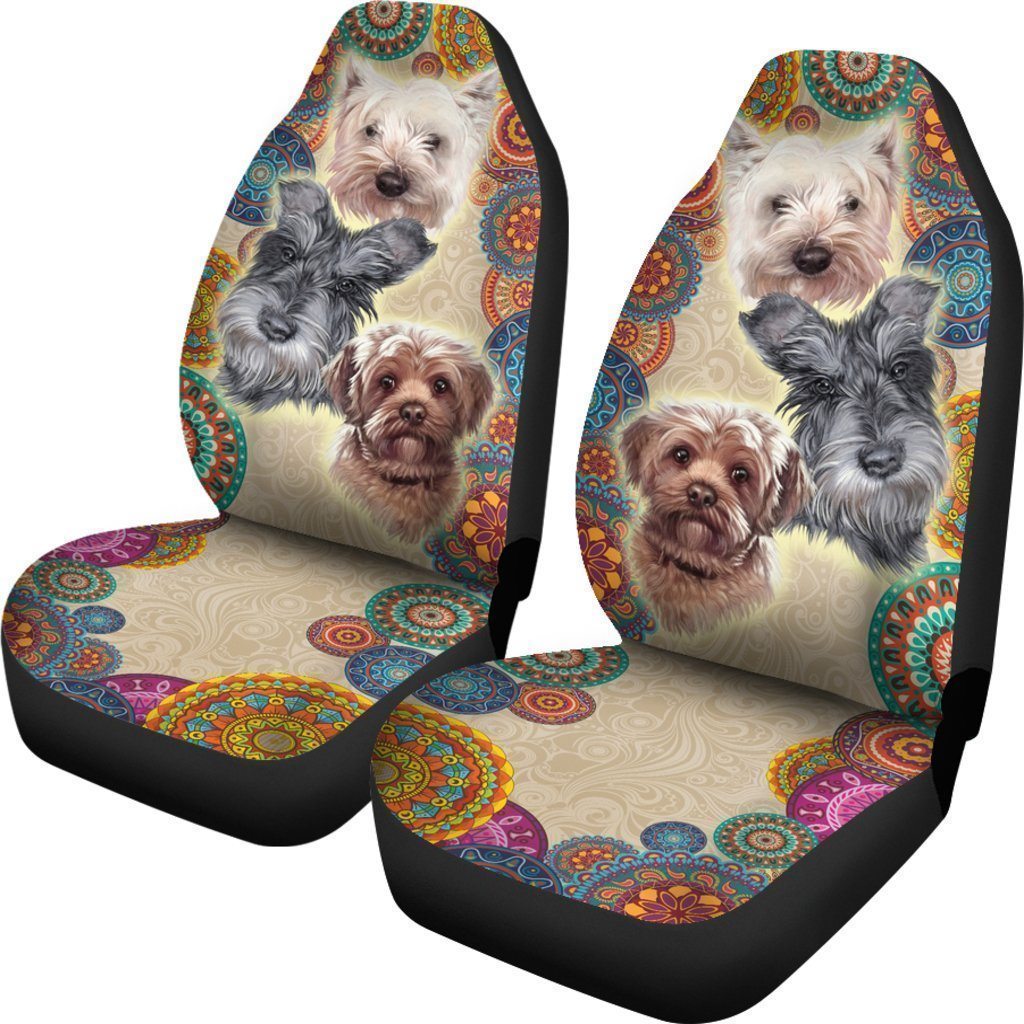 Terrier Dog Breeds Car Seat Covers-Gear Wanta
