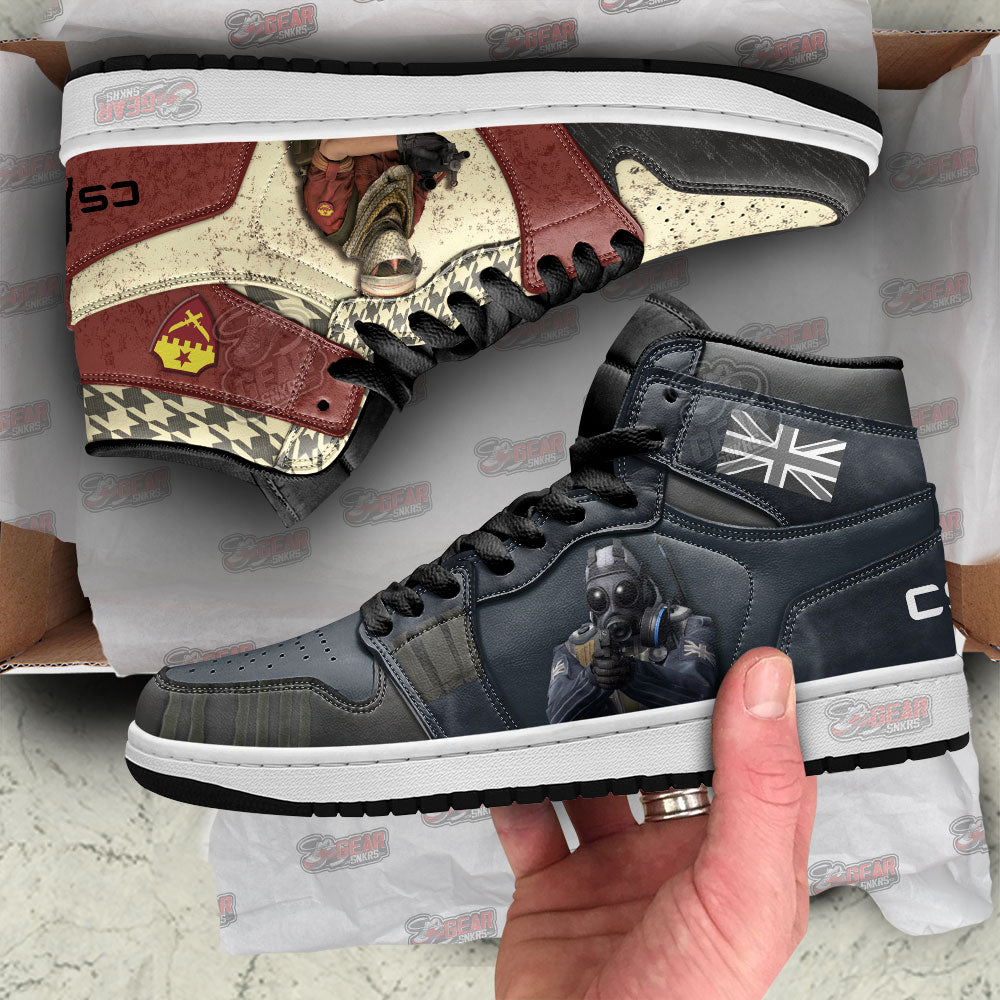 Terrorist vs Terrorist Counter-Strike Skins Shoes Custom For Fans-Gear Wanta