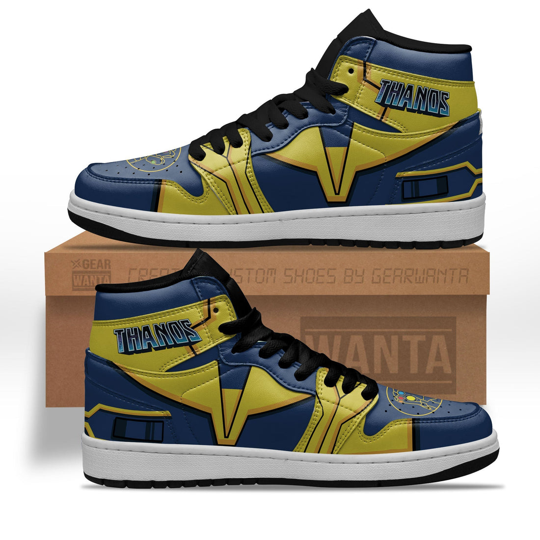 Thanos Shoes Custom Villains Sneakers-Gear Wanta