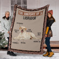 The Anatomy Of Labrador Dog Fleece Blanket Funny-Gear Wanta