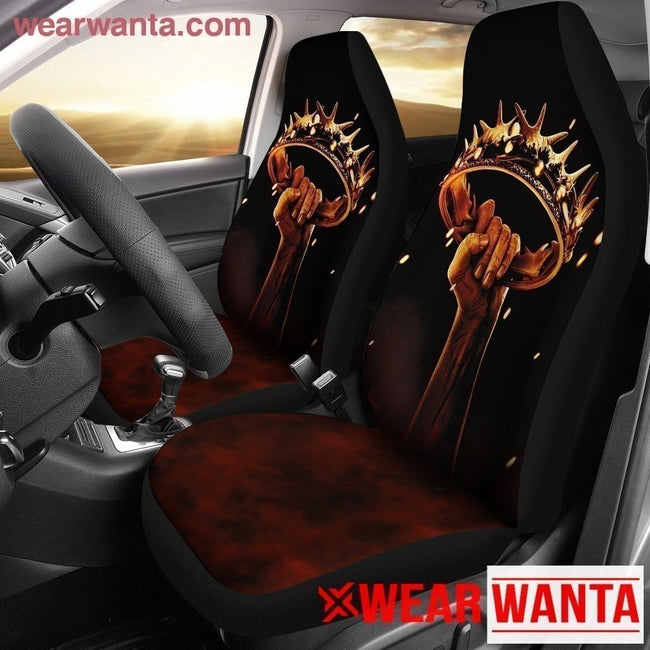 The Crown Game Of Thrones Car Seat Covers Custom Car Decoration-Gear Wanta