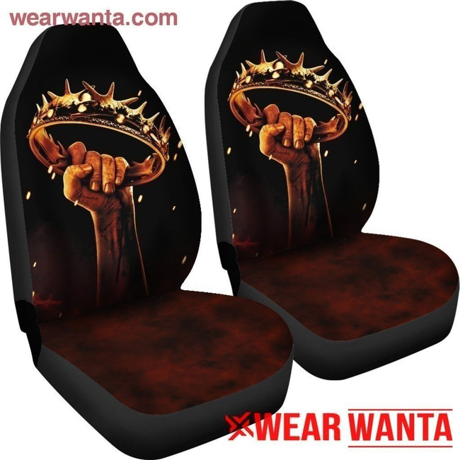 The Crown Game Of Thrones Car Seat Covers Custom Car Decoration-Gear Wanta