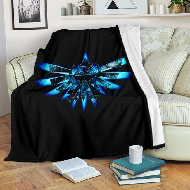 The Eagle and Trifoce Blanket Custom Legend Of Zelda Home Decoration-Gear Wanta