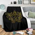 The Eagle and Triforce Symbol Blanket Custom Legend Of Zelda Home Decoration-Gear Wanta