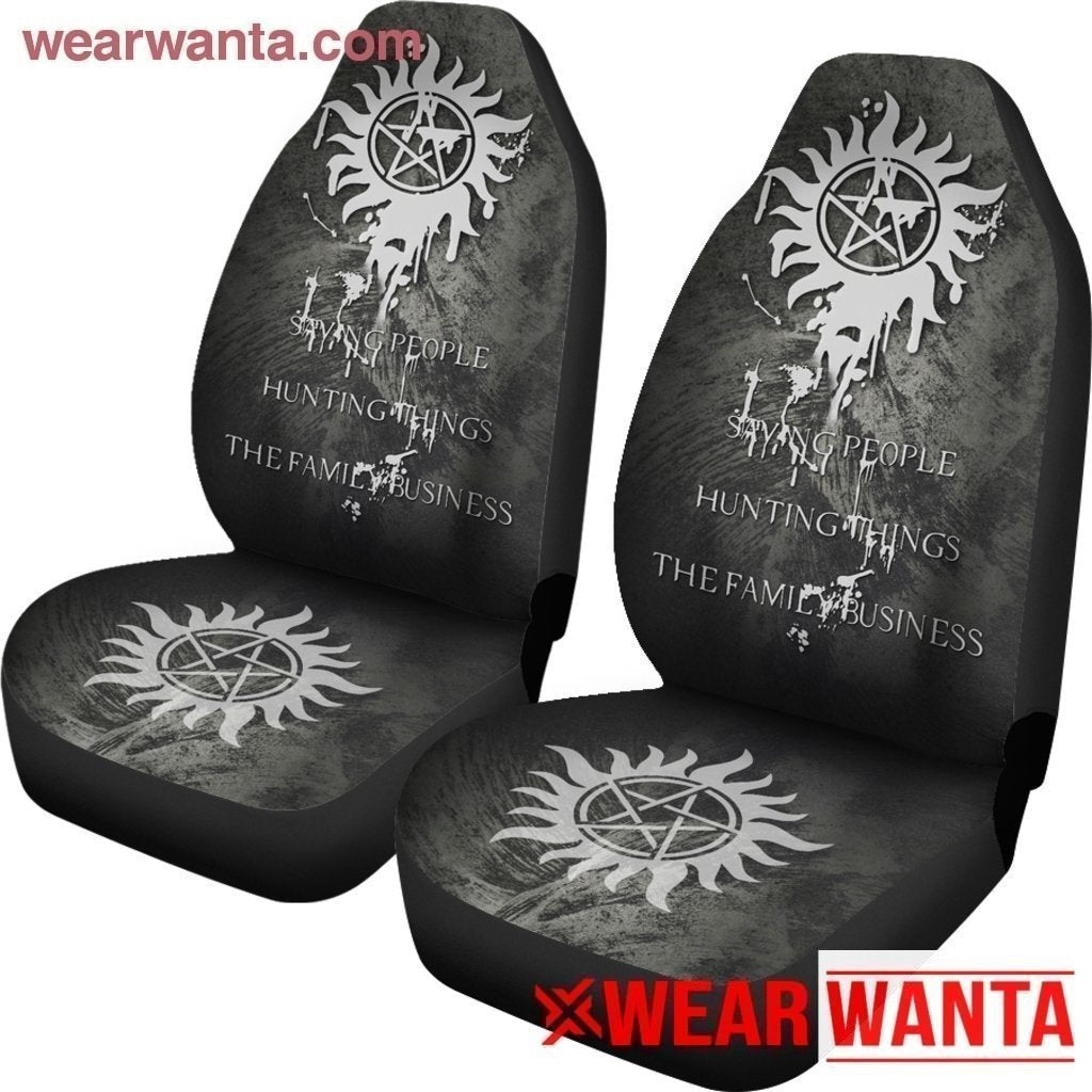 The Family Business Saving People & Hunting Things Supernatural Car Seat Covers MN04-Gear Wanta