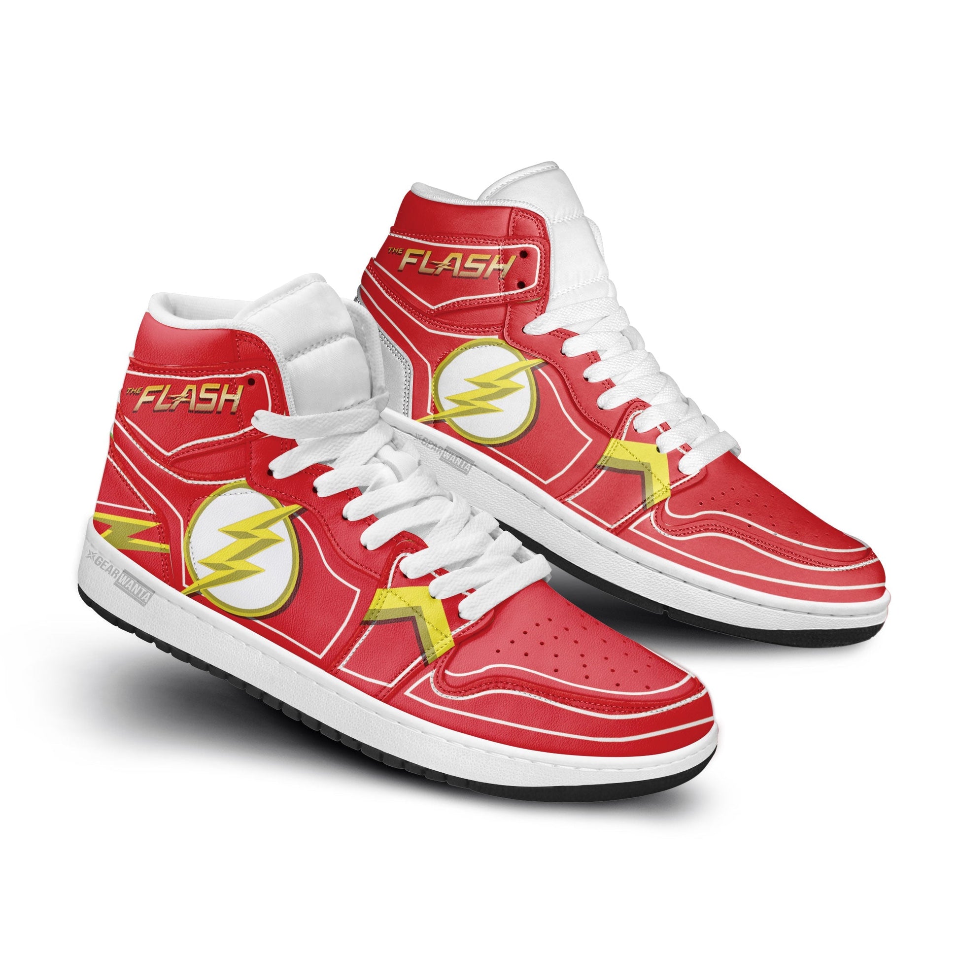 The Flash Shoes Custom Super Heroes Sneakers-Gear Wanta