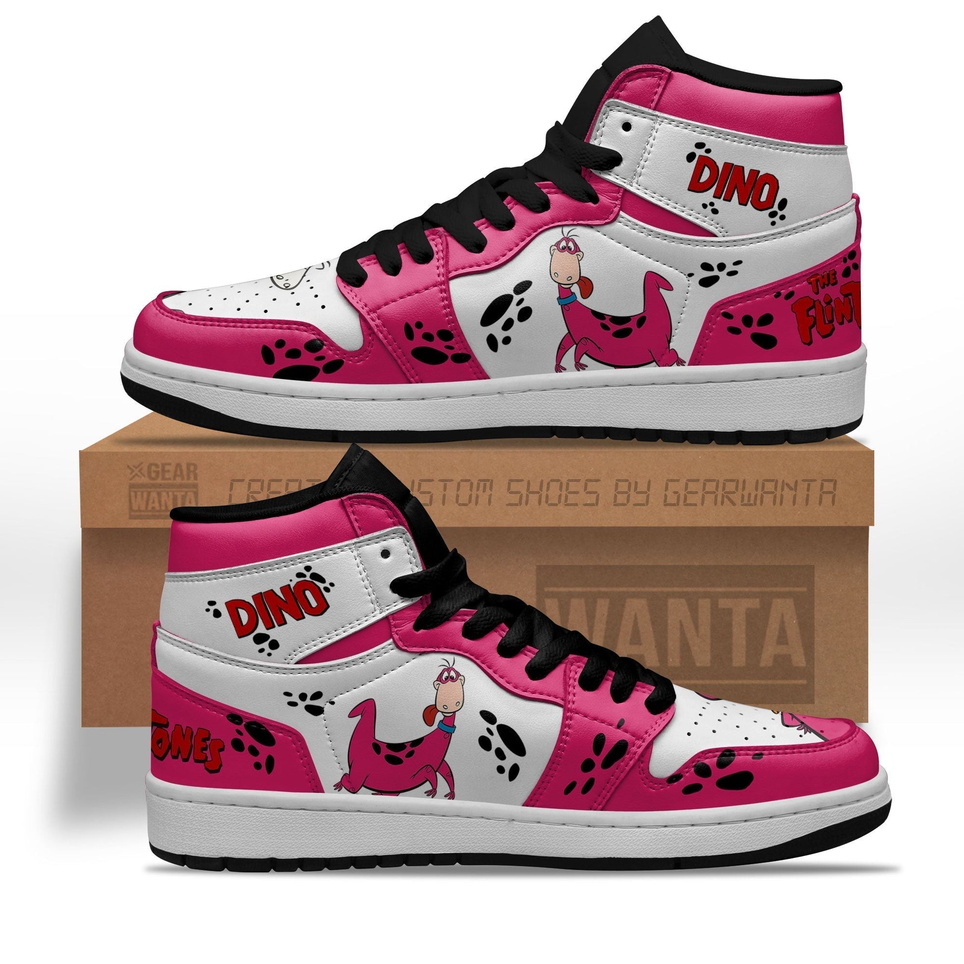 The Flintstones Dino Shoes Custom-Gear Wanta