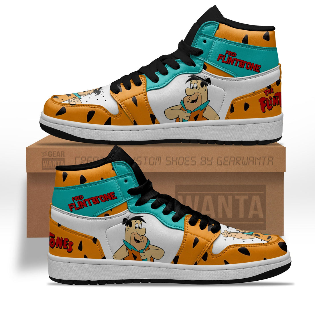 The Flintstones Fred Flintstones Shoes Custom-Gear Wanta