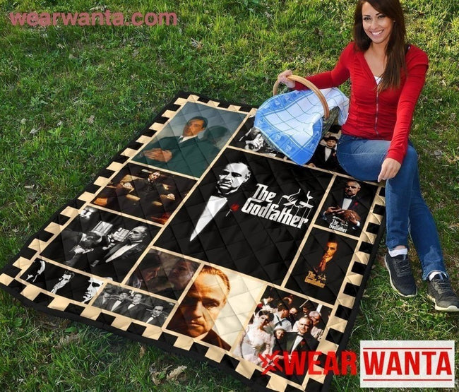 The Godfather Movies Quilt Blanket Custom-Gear Wanta