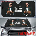 The Godfather With Cat Car Sun Shade-Gear Wanta