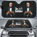 The Godfather With Cat Car Sun Shade-Gear Wanta