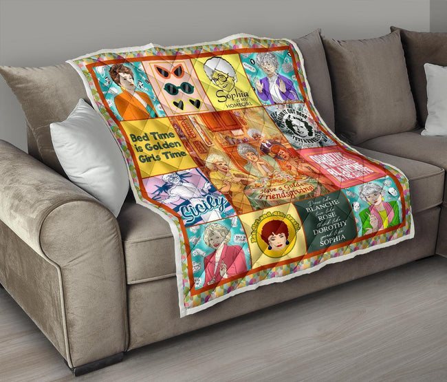 The Golden Girls Quilt Blanket Gift Idea-Gear Wanta