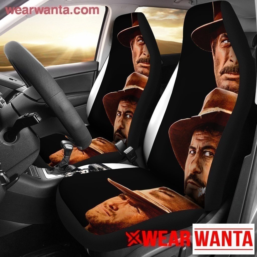 The Good The Bad And The Ugly Portrait Car Seat Covers-Gear Wanta