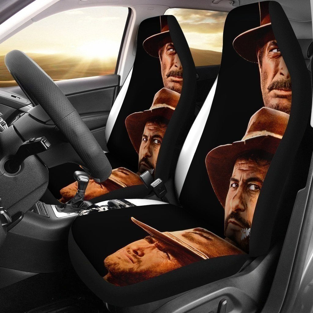 The Good The Bad And The Ugly Portrait Car Seat Covers-Gear Wanta