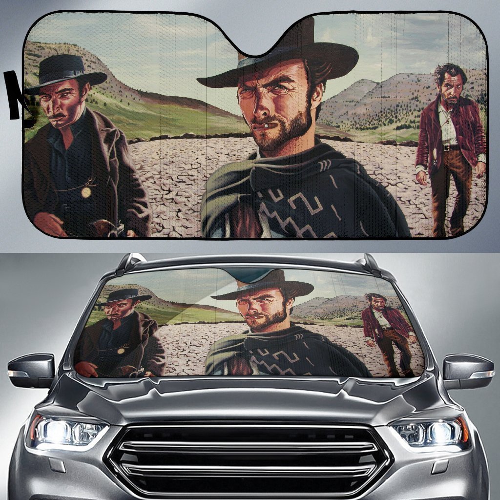 The Good The Bad The Ugly Car Sun Shade-Gear Wanta