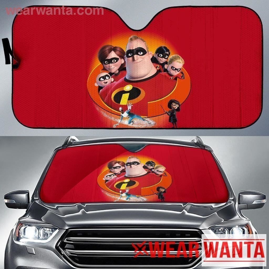 The Incredibles Family Car Sun Shade-Gear Wanta