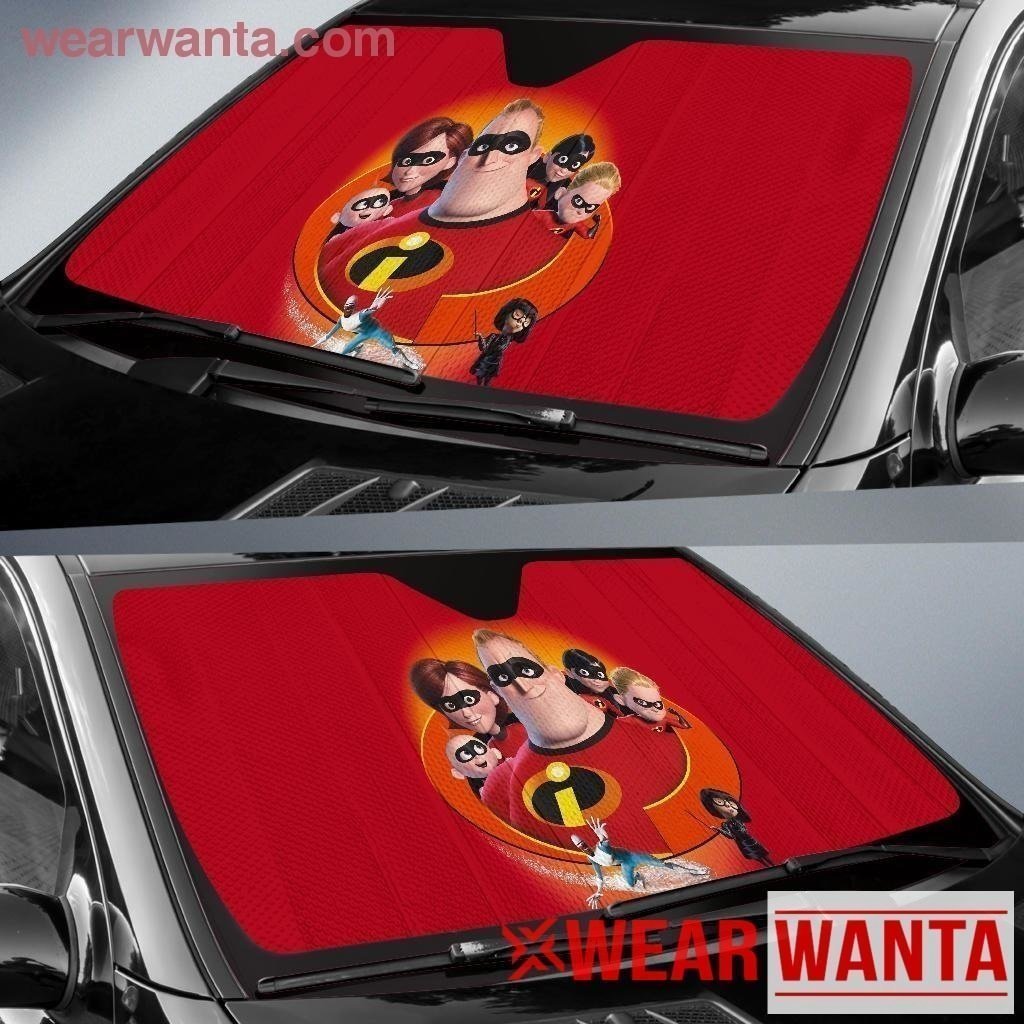 The Incredibles Family Car Sun Shade-Gear Wanta