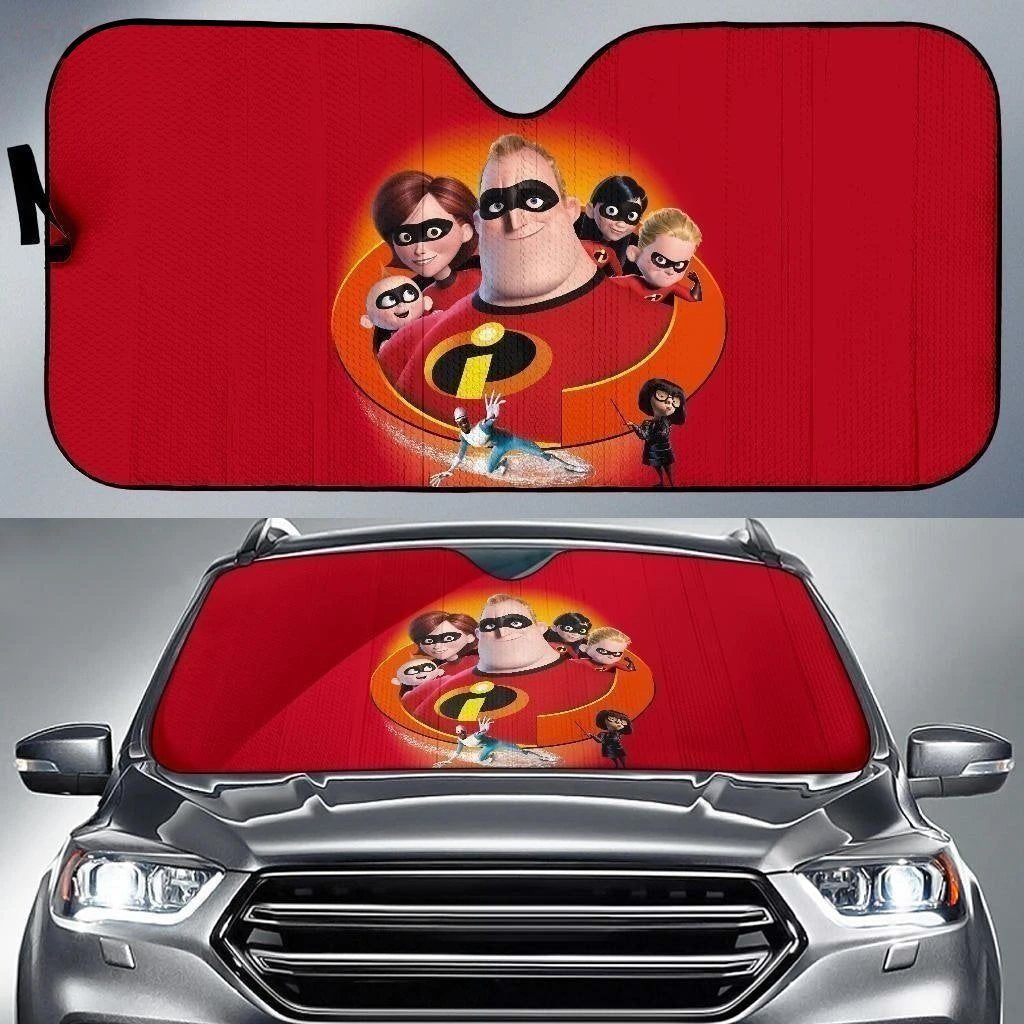 The Incredibles Family Car Sun Shade-Gear Wanta