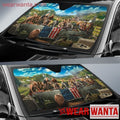 The Last Supper Far Cry 5 Car Sun Shade-Gear Wanta