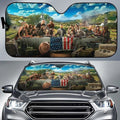 The Last Supper Far Cry 5 Car Sun Shade-Gear Wanta