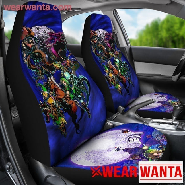 The Legend Of Zelda Majora Car Seat Covers Custom Car Decoration-Gear Wanta