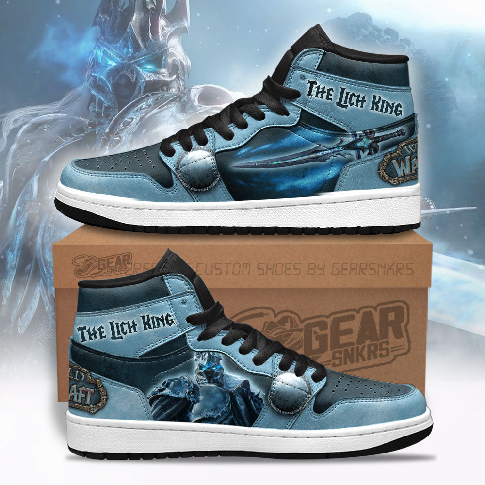 The Lich King World of Warcraft Shoes Custom For Fans-Gear Wanta