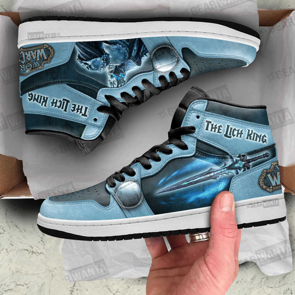 The Lich King World of Warcraft Shoes Custom For Fans-Gear Wanta