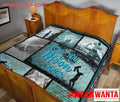 The Love Between Father And Son To The Moon And Back Blanket-Gear Wanta