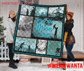 The Love Between Father And Son To The Moon And Back Blanket-Gear Wanta