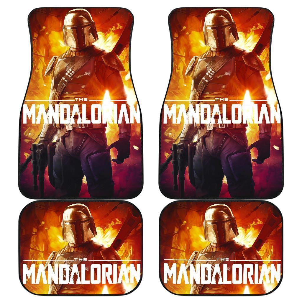 The Mandalorian Car Floor Mats Car Decor Idea-Gear Wanta