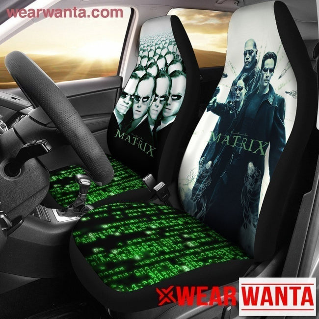 The Matrix Two Sides Car Seat Covers-Gear Wanta